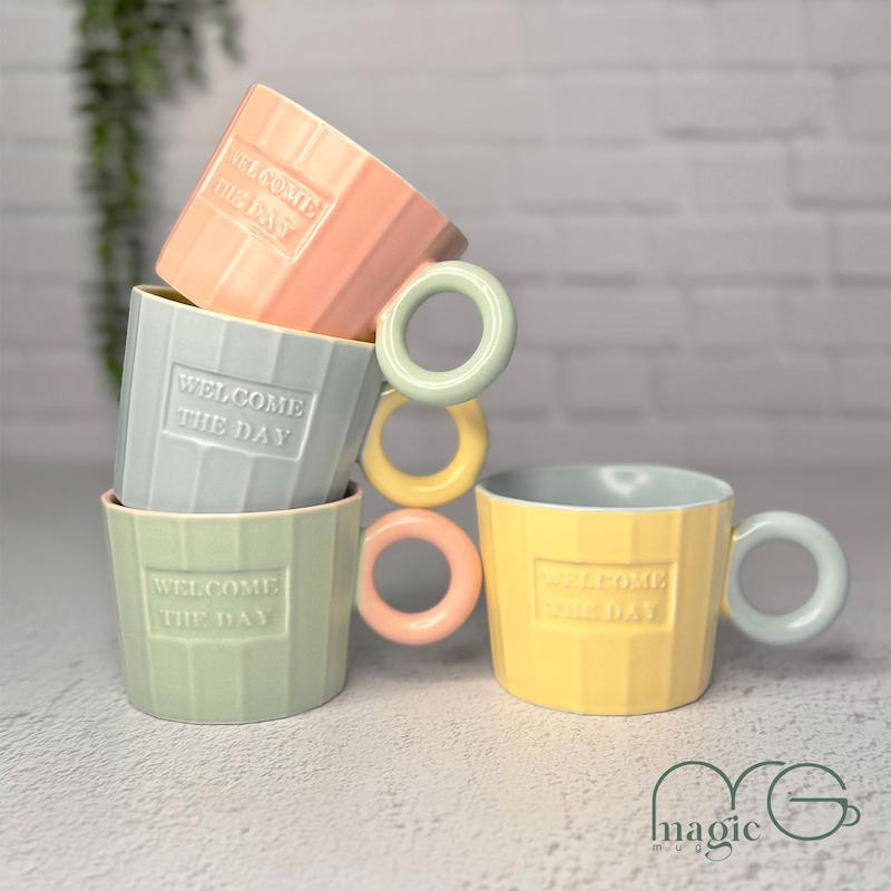 ماگ سرامیکی چند ضلعی کد ۰۰۱۰۳