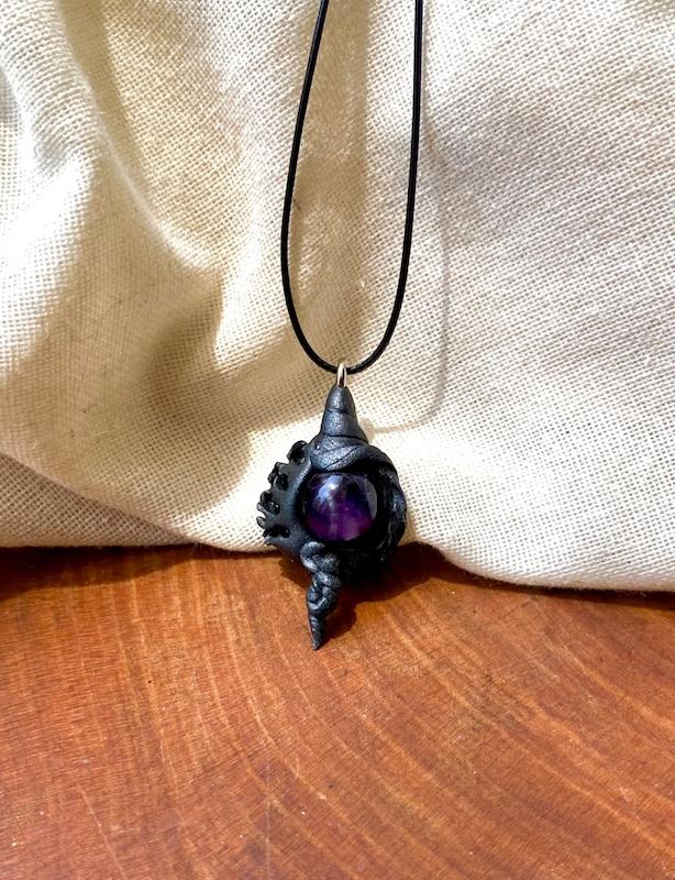 گردنبند سنگ آمیتیست