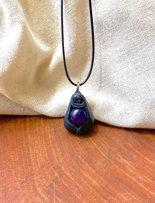 گردنبند سنگ آمیتیست