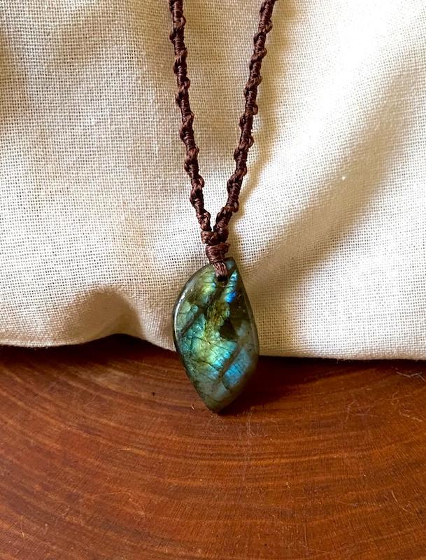 گردنبند سنگ لابرادوریت