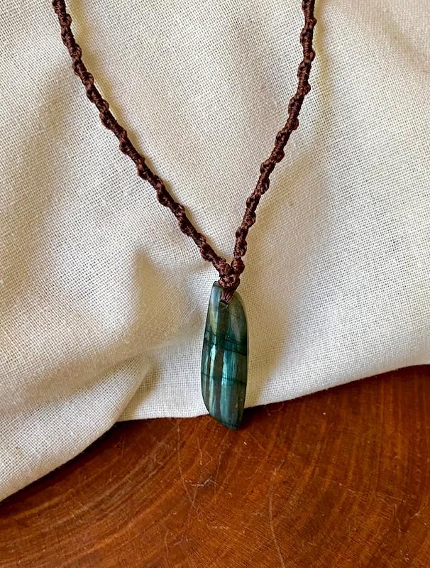 گردنبند سنگ لابرادوریت