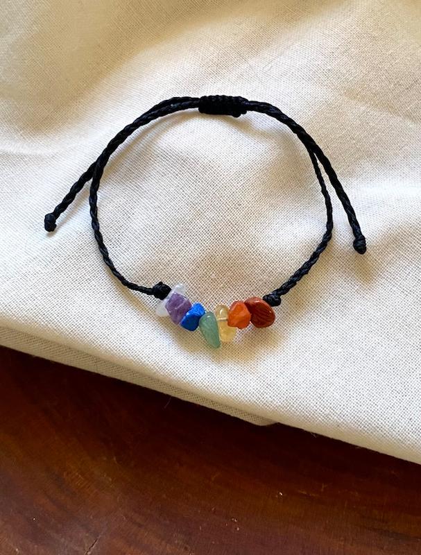 دستبند سنگهای هفت چاکرا