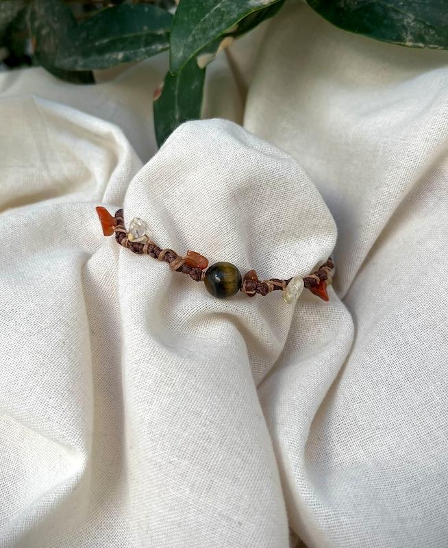 دستبند ترکیبی سنگ