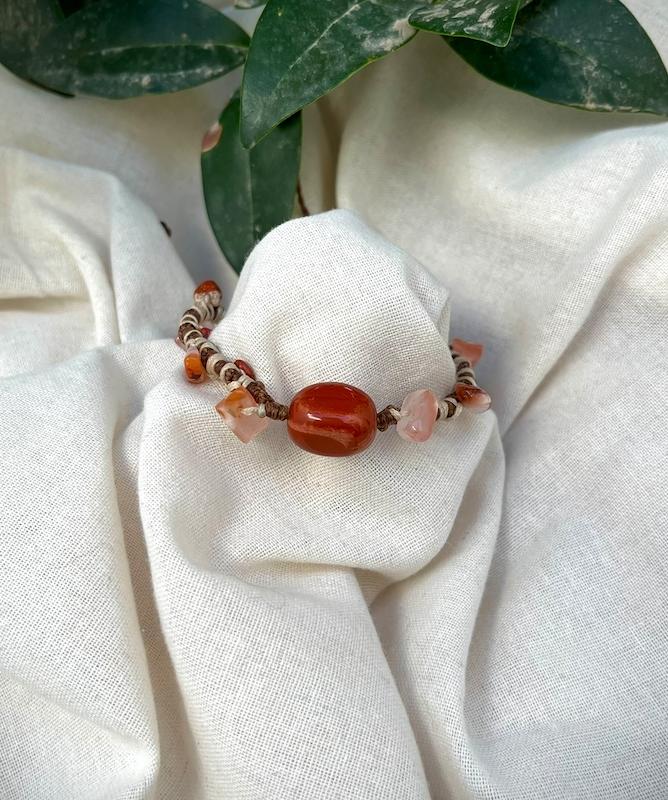 دستبند ترکیبی سنگ