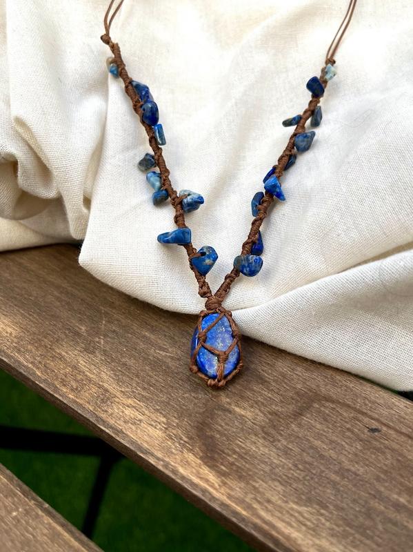 گردنبند سنگ لاجورد