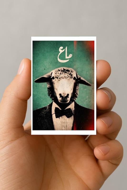 مگنت گوسفند جنتلمن
