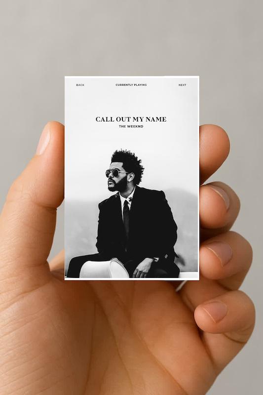 مگنت THE WEEKND call out my name