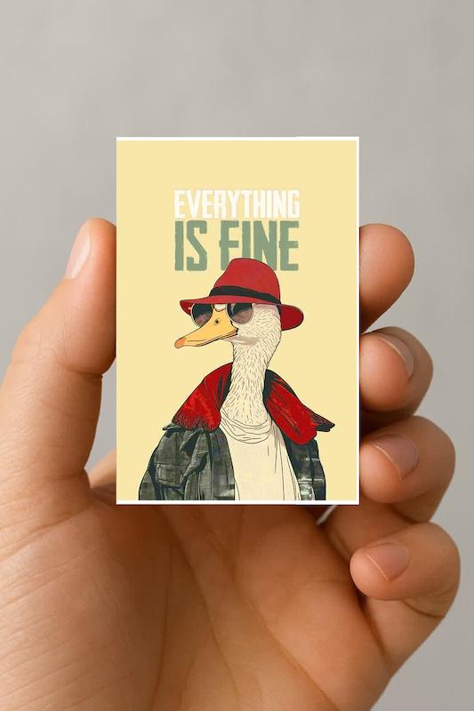 مگنت Everything is fine (2)