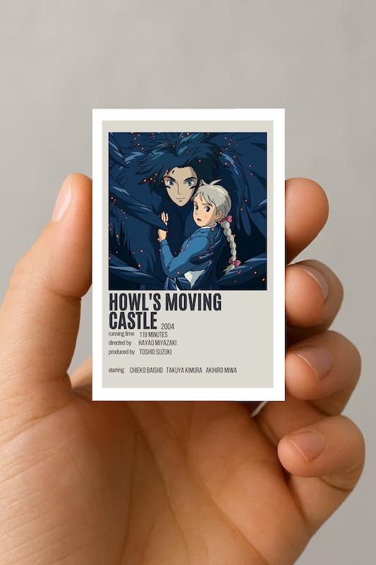 مگنت انیمه Howl’s Moving Castle (1)