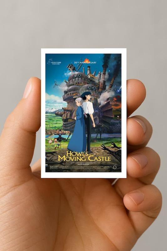 مگنت انیمه Howl’s Moving Castle (4)