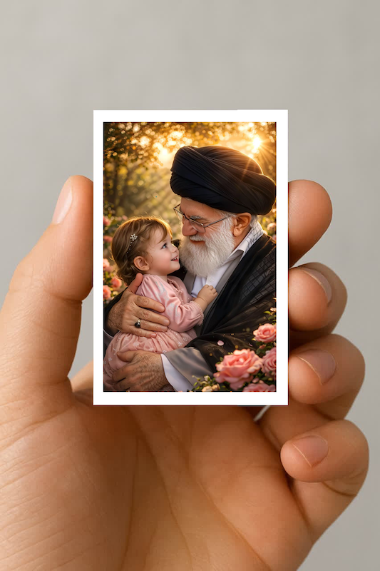مگنت آقا با نوه 1