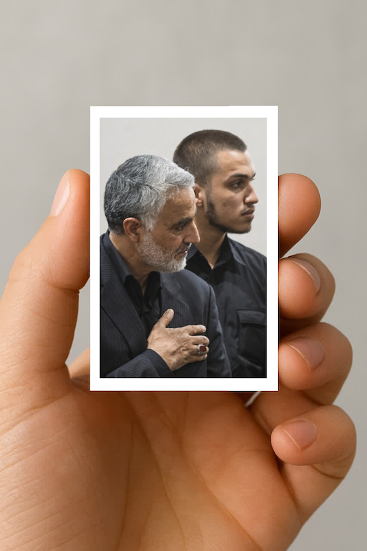 حاج قاسم با جهاد مغنیه