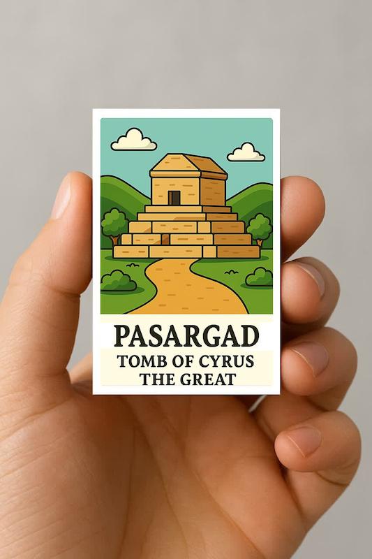 مگنت مقبره کورش کبیر