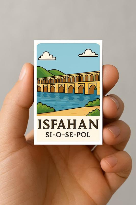 مگنت سی و سه پل اصفهان