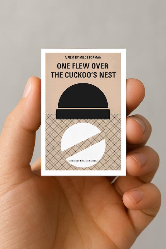 مگنت فیلم دیوانه‌ای از قفس پرید