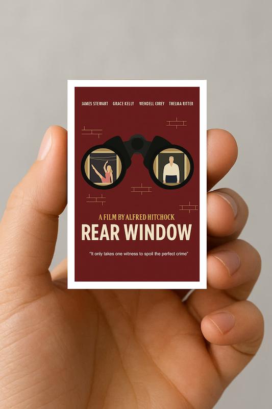 مگنت فیلم پنجره پشتی REAR WINDOW