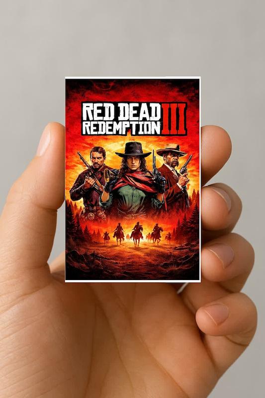 مگنت طرح Red Dead Redemption 3 