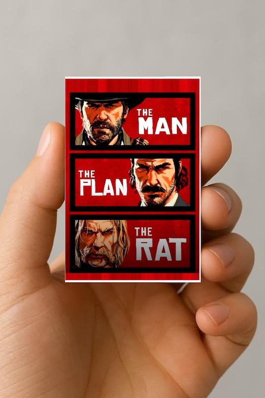 مگنت Red Dead Redemption 2 طرح خوب بد زشت