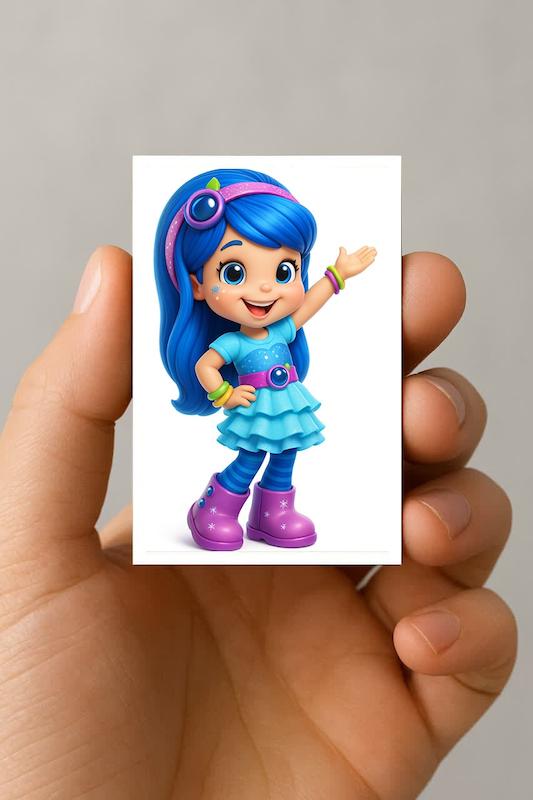 مگنت دختر توت فرنگی (5)