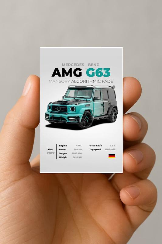 مگنت ماشین مرسدس بنز AMG G63 (2)