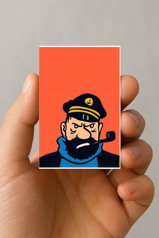 مگنت کاپیتان هادوک - تن تن