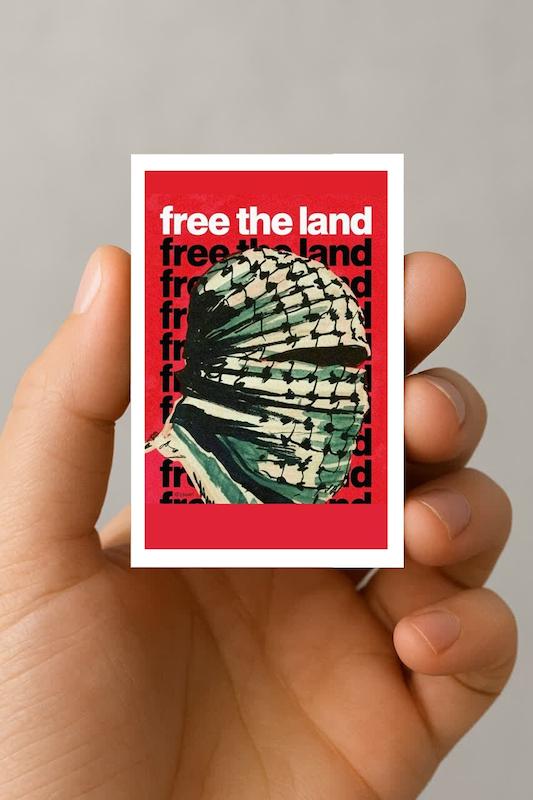مگنت فلسطین free the land