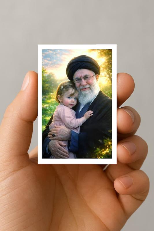 مگنت رهبر با نوه