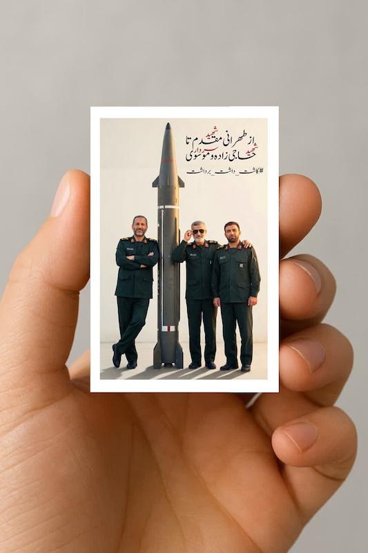مگنت سرداران موشکی (تهرانی مقدم-حاجی زاده-موسوی)