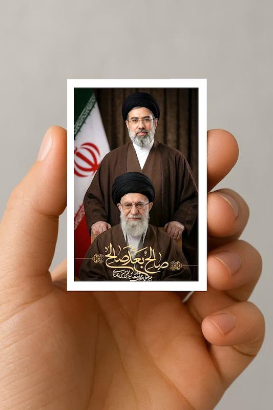 مگنت دو رهبر خامنه ای