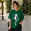 تی شرت لانگ نگین دار مدل کت