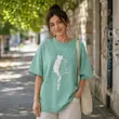 تی شرت لانگ نگین دار مدل کت