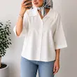 شومیز باکسی نگین دوزی طرح ژاکلین