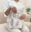 کیف دوشی زنانه طرح وی ال