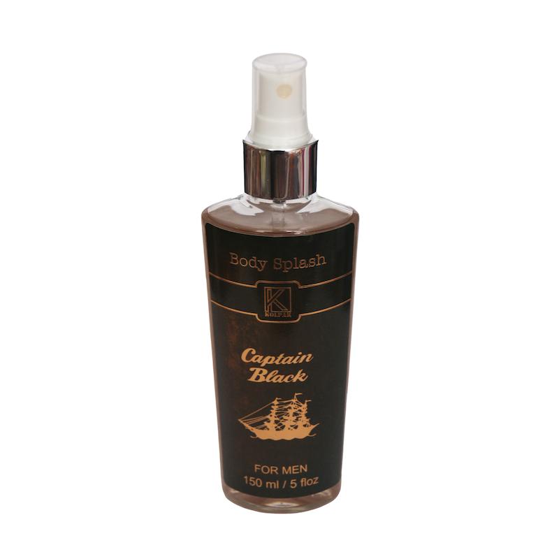 بادی اسپلش کاپیتان بلک مردانه 150ml
