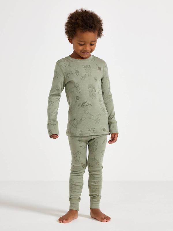 بلوز شلوار سنجاب سبز lindex