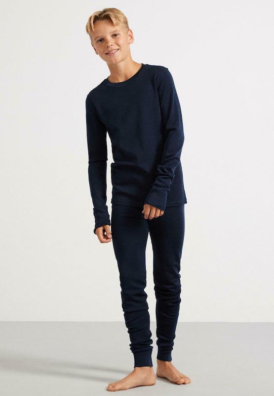 بلوز شلوار سرمه اي ساده lindex