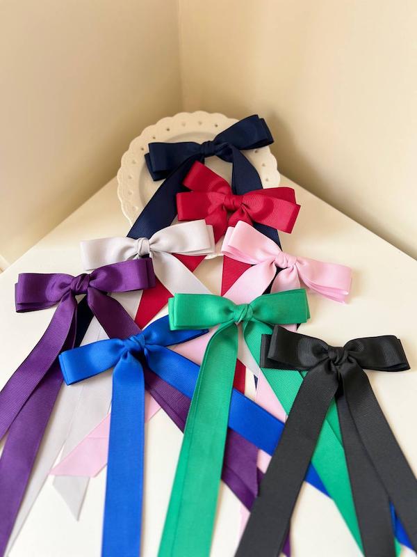 پاپيون گيره دار رنگي🎀