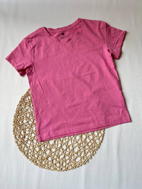 ايرادات جزئي:تيشرت صورتي h&m 