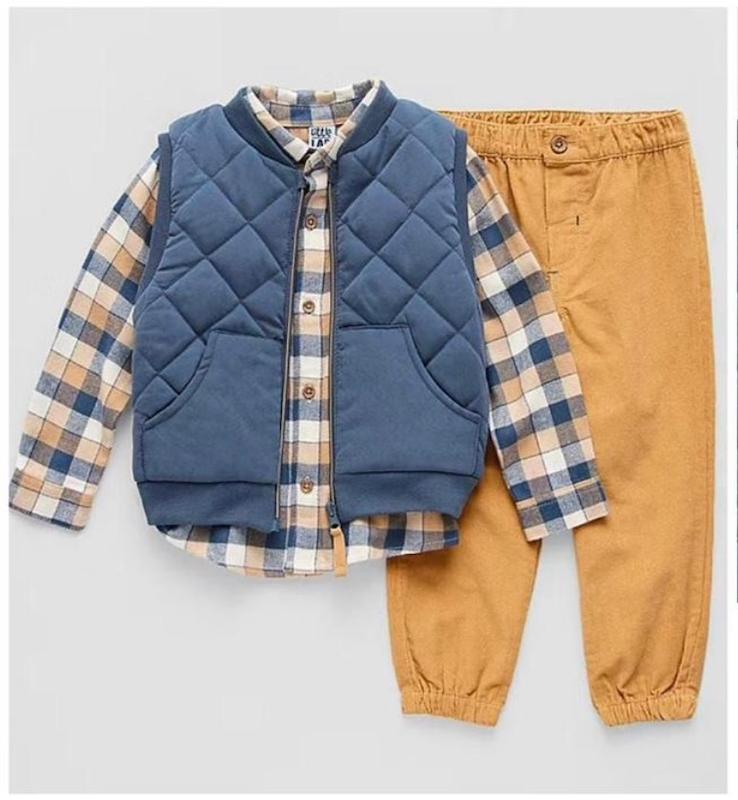 ست پافر و پيراهن و شلوار little lad