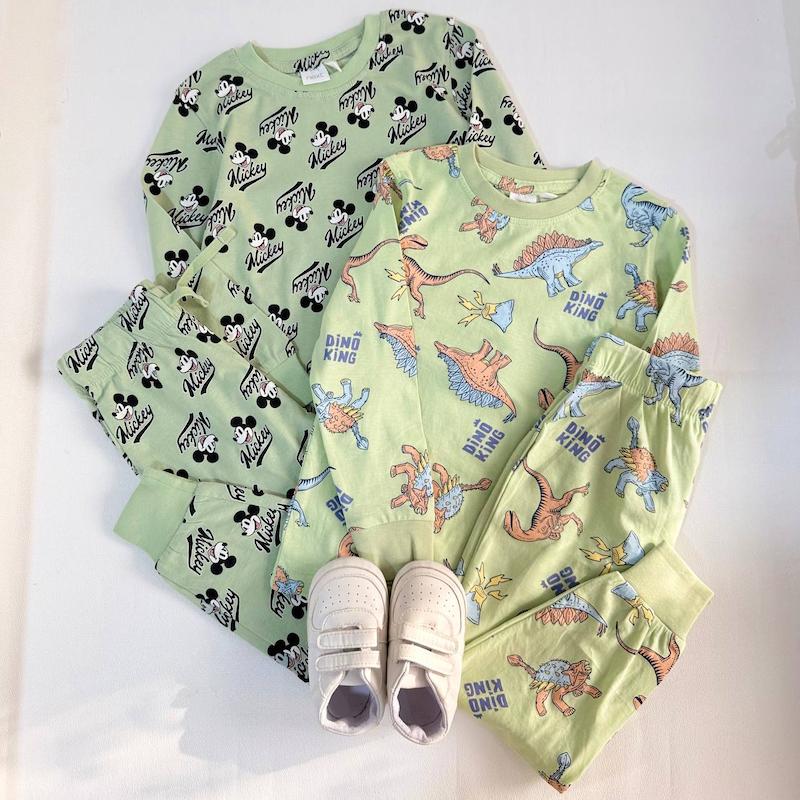 بلوز شلوار پسرانه وارداتي🦖🐭