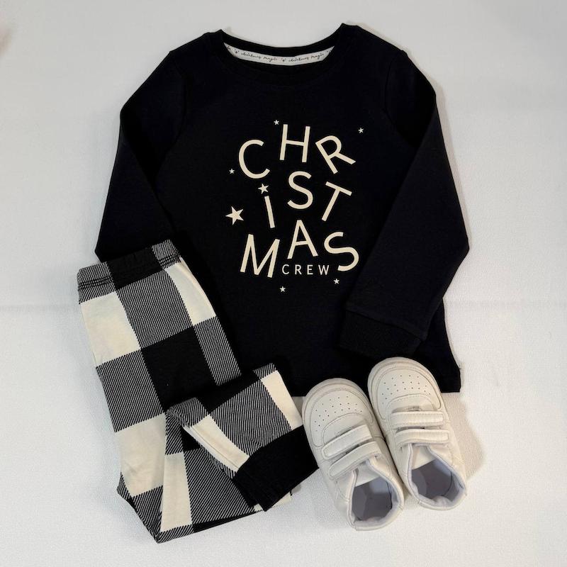 ست كريسمسي مشكي george ( ايراد شلوار) ( ٩-١٠ سال)