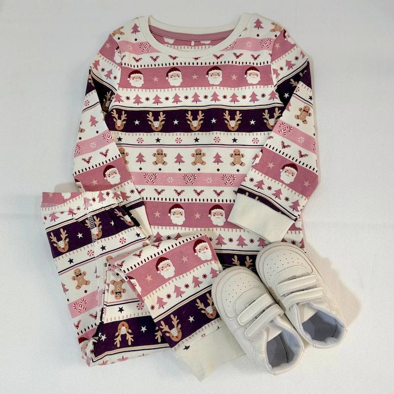 ست كريسمسي صورتي george (چاپ نگرفتگي جزئي)( ١٠-١١ سال)