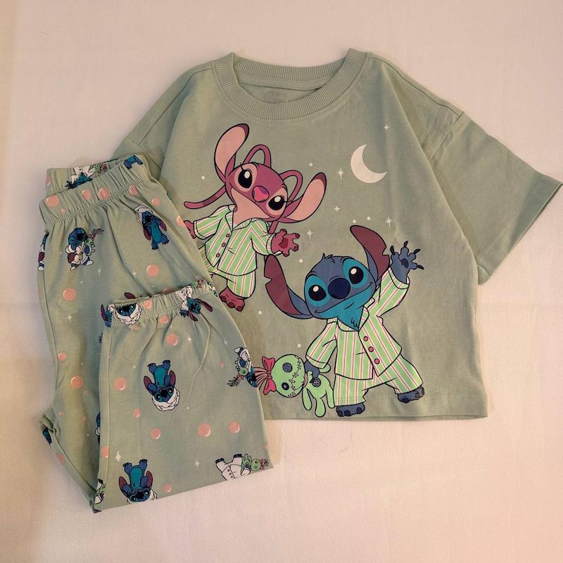 كراپ آستين كوتاه و شلوار استيچ next