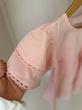 پيراهن آستين كوتاه گلبهي خالدار mothercare اورجينال