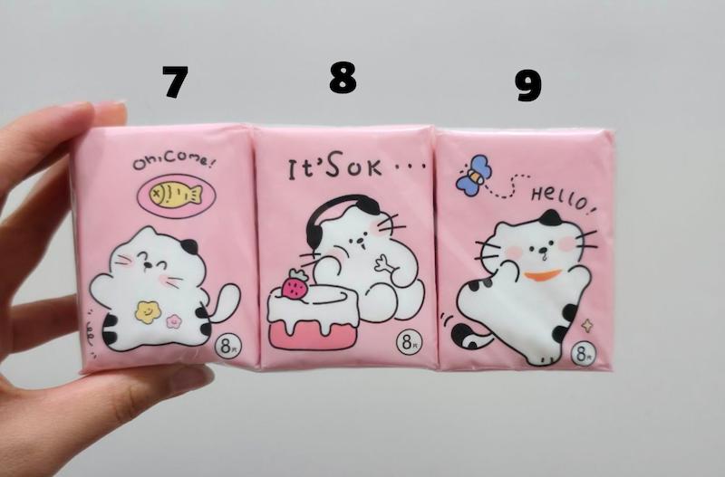 دستمال کاغذی جیبی