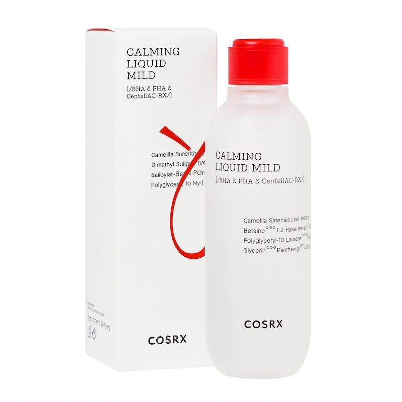 تونر تسکین‌دهنده و ضدجوش کوزارکس مدل AC Collection Calming Liquid Mild + حاوی عصاره چای سبز + اصل کره