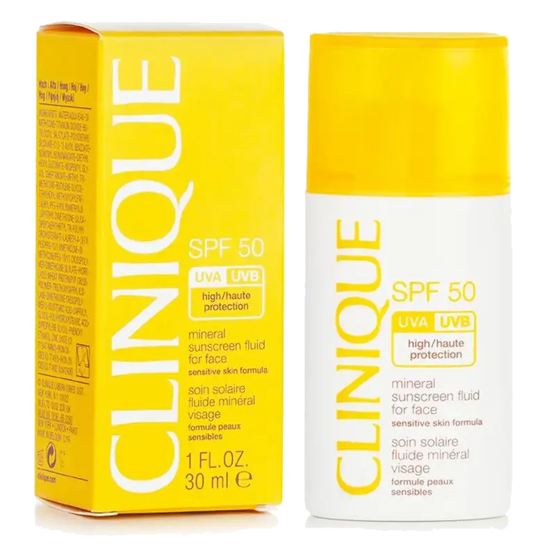 ضد آفتاب مینرال کلینیک 100% ساخته شده از مواد طبیعی