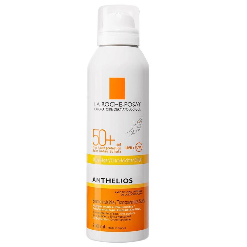اسپری ضد آفتاب بسیار سبک لاروش پوزای مدل Anthelios با SPF50 حجم 200 میل