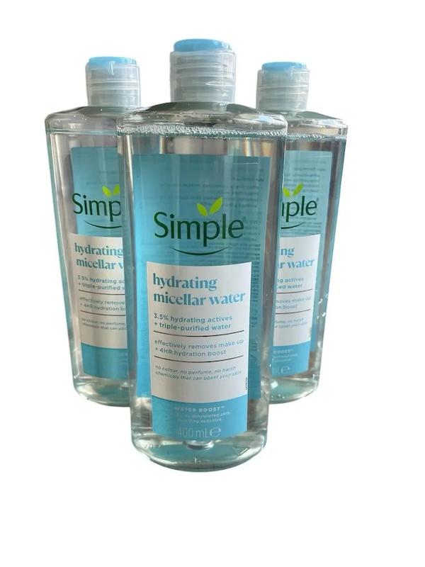 پاک کننده و میسلار واتر سیمپل 400 میلی لیتر