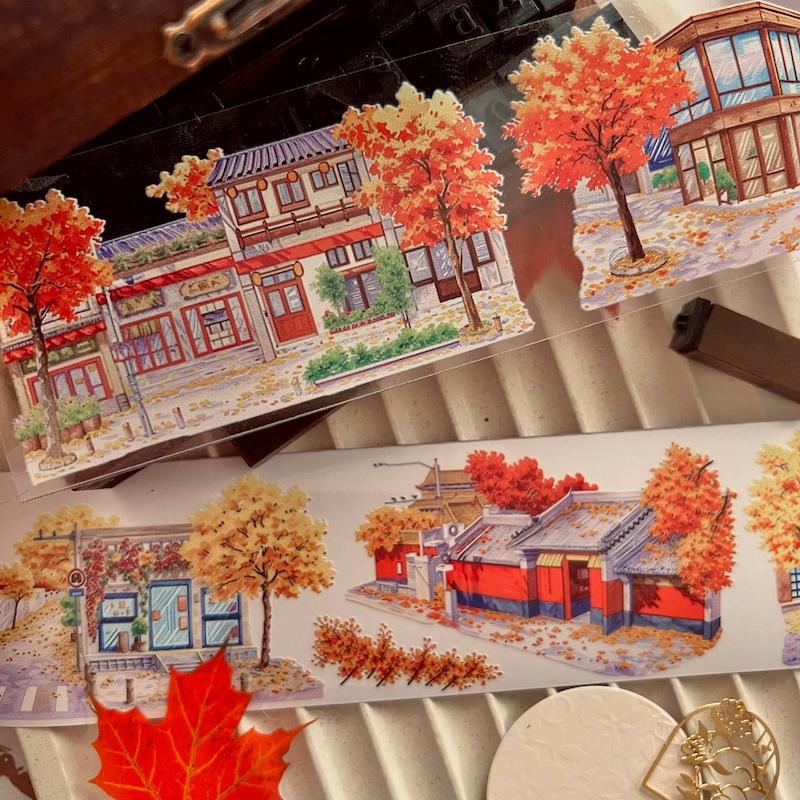 واشی autumn in city